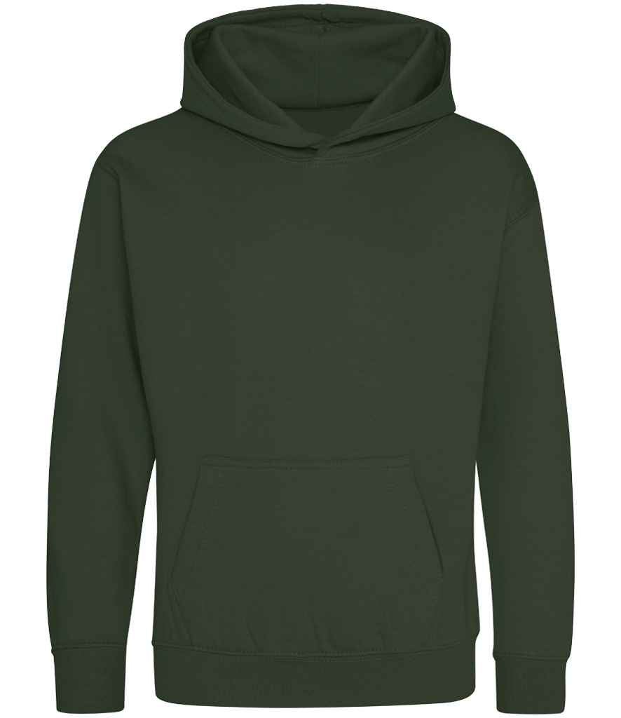 Just Hoods AWDis Kids Hoodie Forest Green