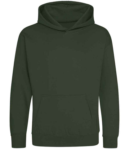 Just Hoods AWDis Kids Hoodie Forest Green