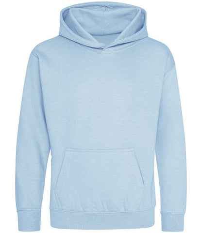 Just Hoods AWDis Kids Hoodie Ice Blue