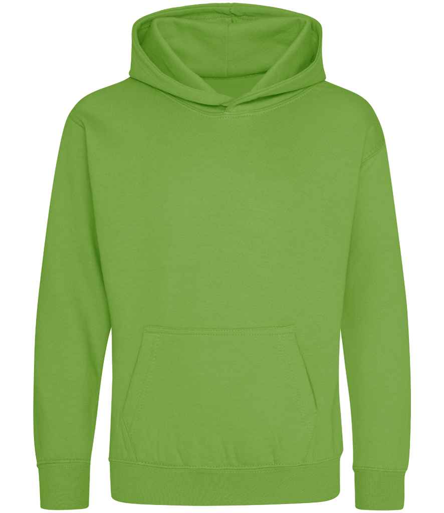 Just Hoods AWDis Kids Hoodie Lime Green