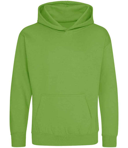 Just Hoods AWDis Kids Hoodie Lime Green