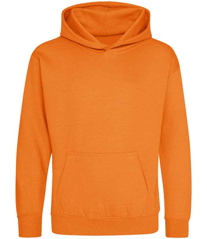 Just Hoods AWDis Kids Hoodie Orange Crush