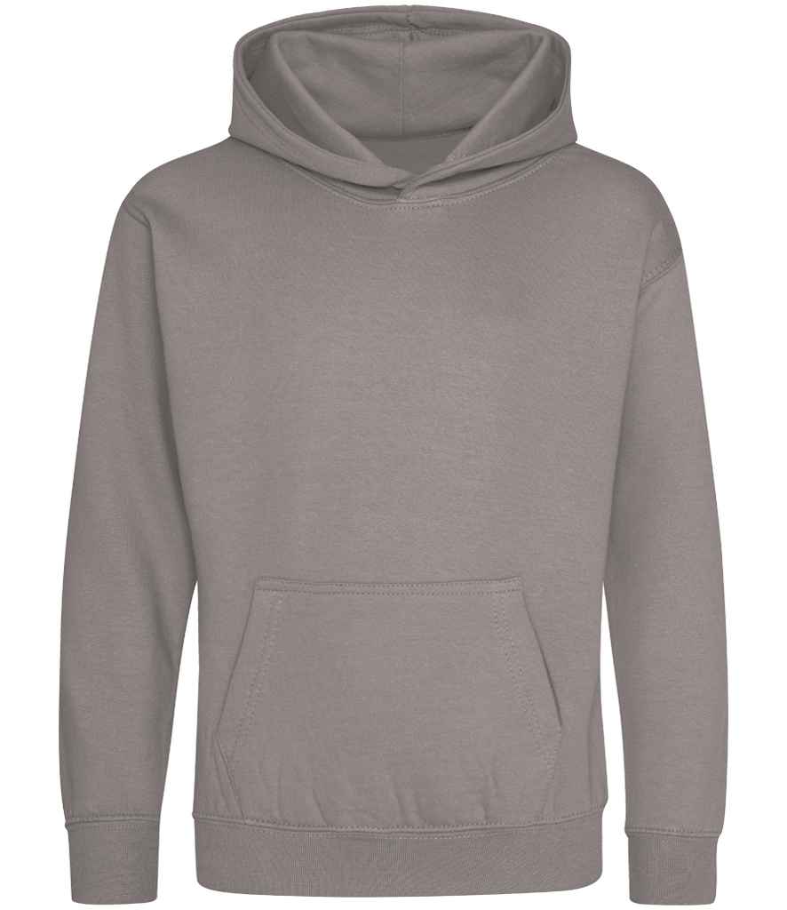 Just Hoods AWDis Kids Hoodie Platinum Grey