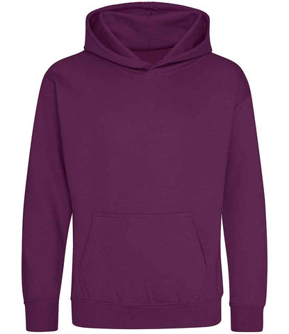 Just Hoods AWDis Kids Hoodie Plum