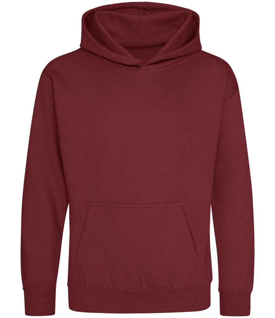 Just Hoods AWDis Kids Hoodie Red Hot Chilli