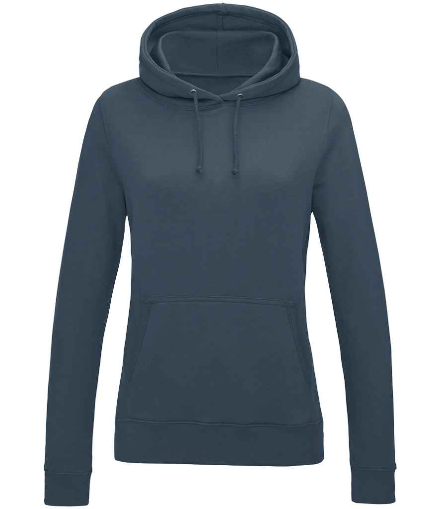 Just Hoods AWDis Ladies College Hoodie Airforce Blue