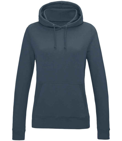 Just Hoods AWDis Ladies College Hoodie Airforce Blue