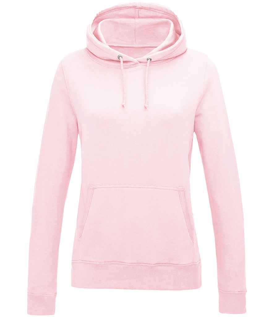 Just Hoods AWDis Ladies College Hoodie Baby Pink