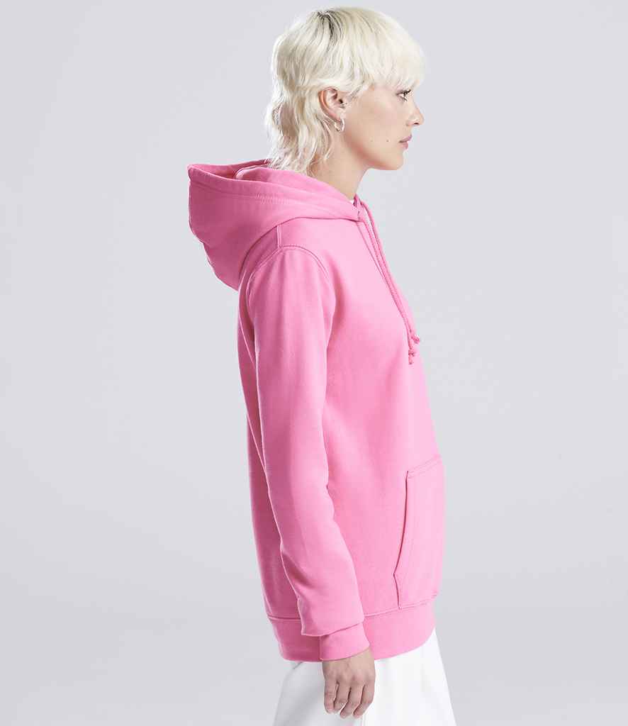 Just Hoods AWDis Ladies College Hoodie Candyfloss Pink