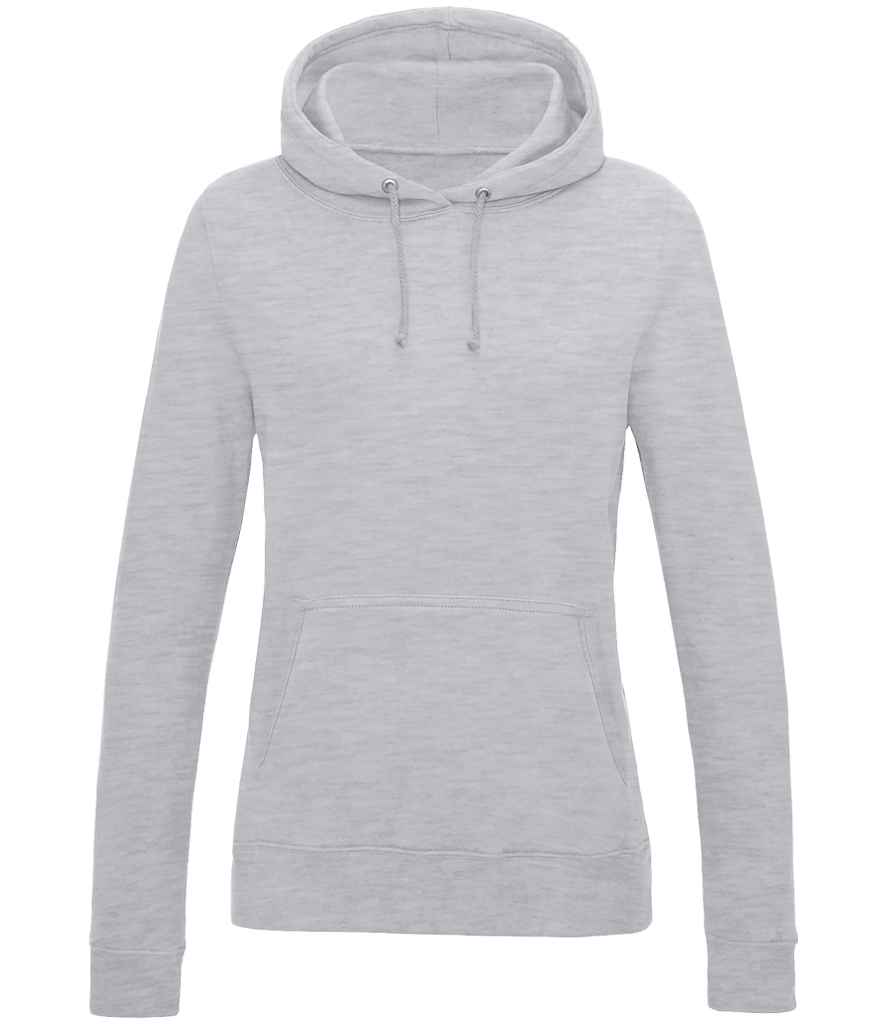 Just Hoods AWDis Ladies College Hoodie Heather Grey