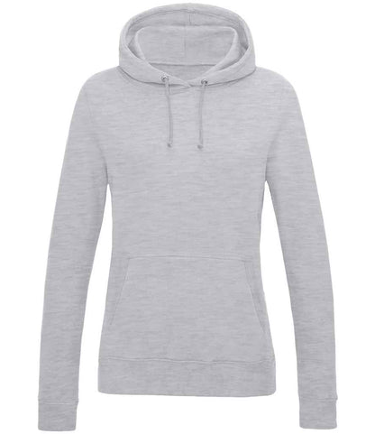 Just Hoods AWDis Ladies College Hoodie Heather Grey