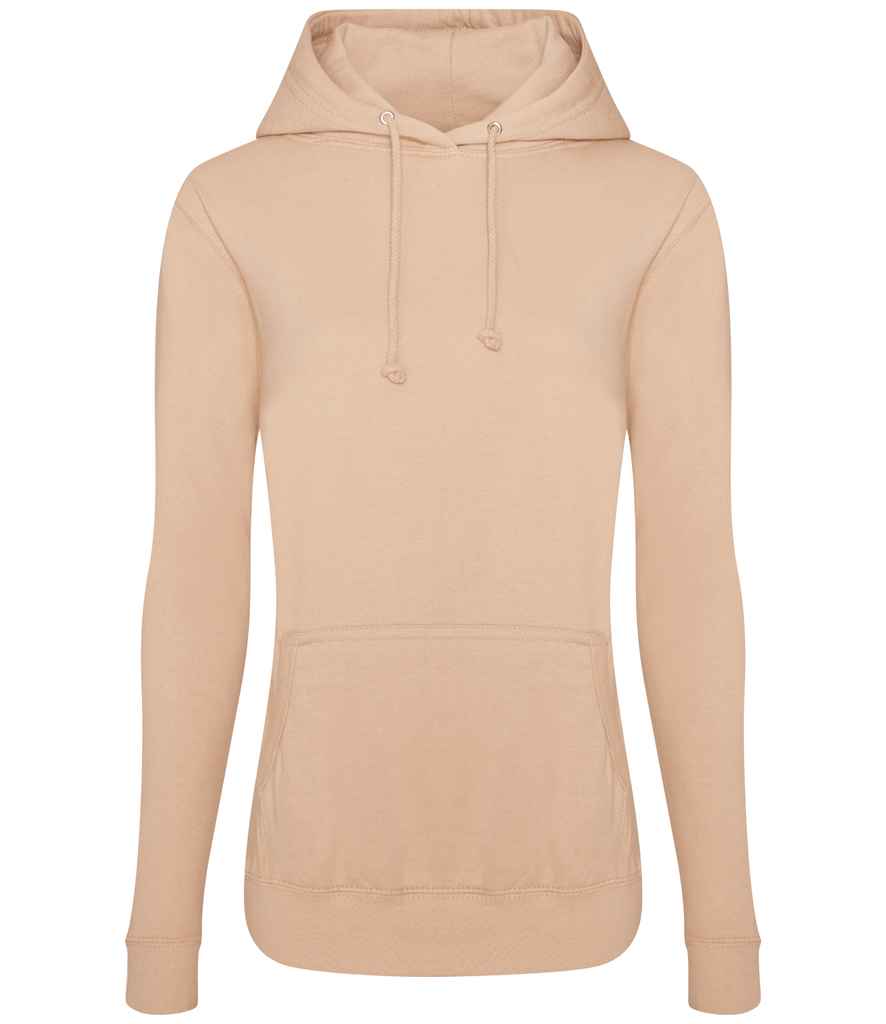 Just Hoods AWDis Ladies College Hoodie Nude