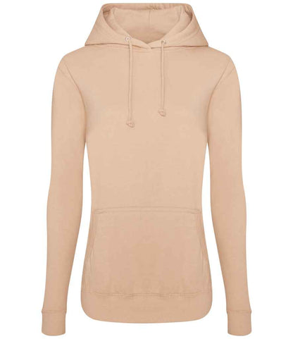 Just Hoods AWDis Ladies College Hoodie Nude