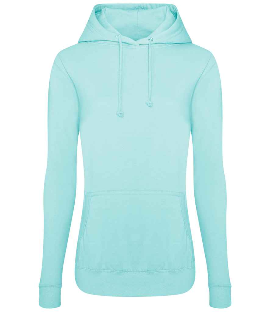 Just Hoods AWDis Ladies College Hoodie Peppermint