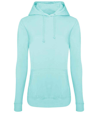 Just Hoods AWDis Ladies College Hoodie Peppermint
