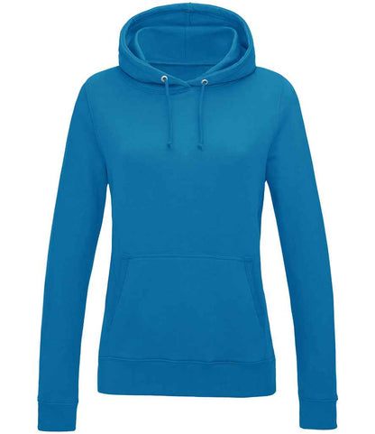 Just Hoods AWDis Ladies College Hoodie Sapphire Blue