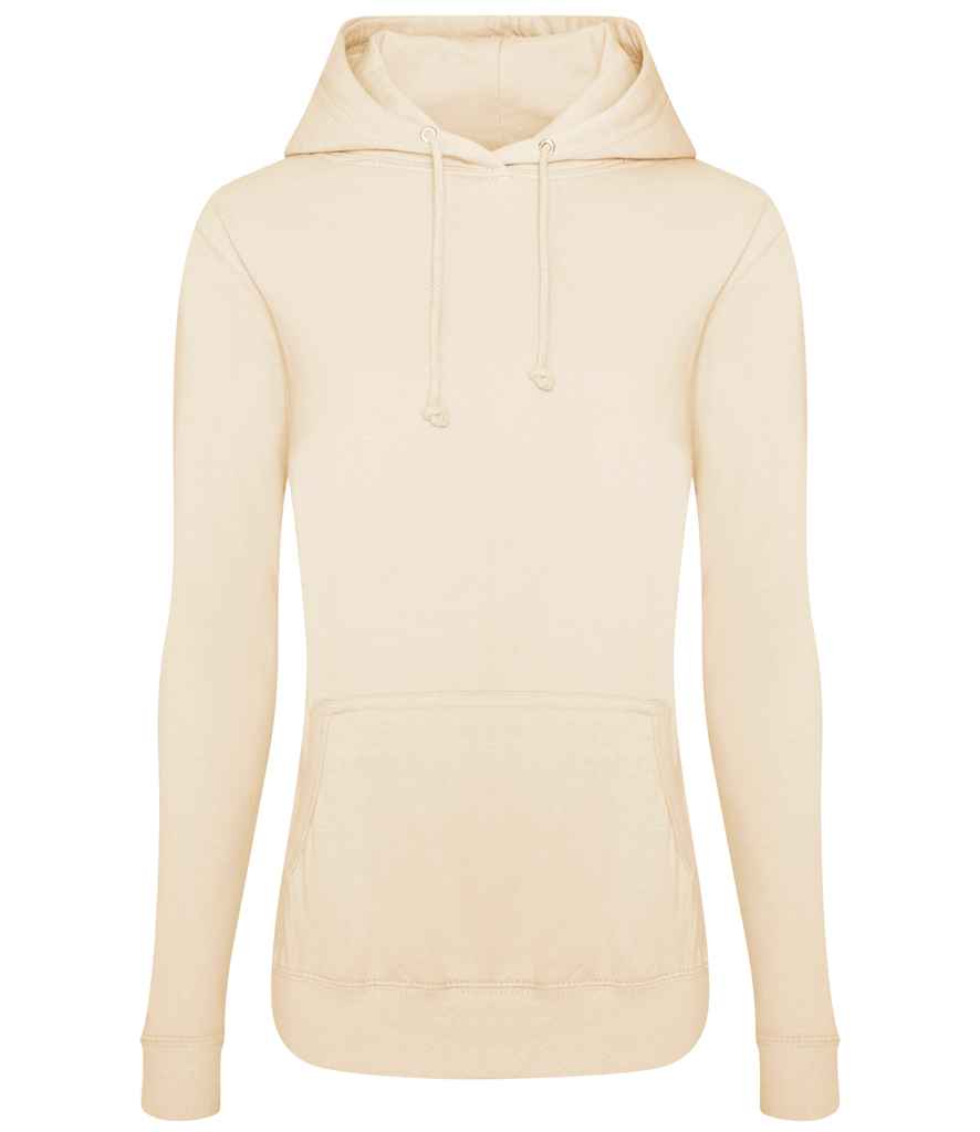 Just Hoods AWDis Ladies College Hoodie Vanilla Milkshake