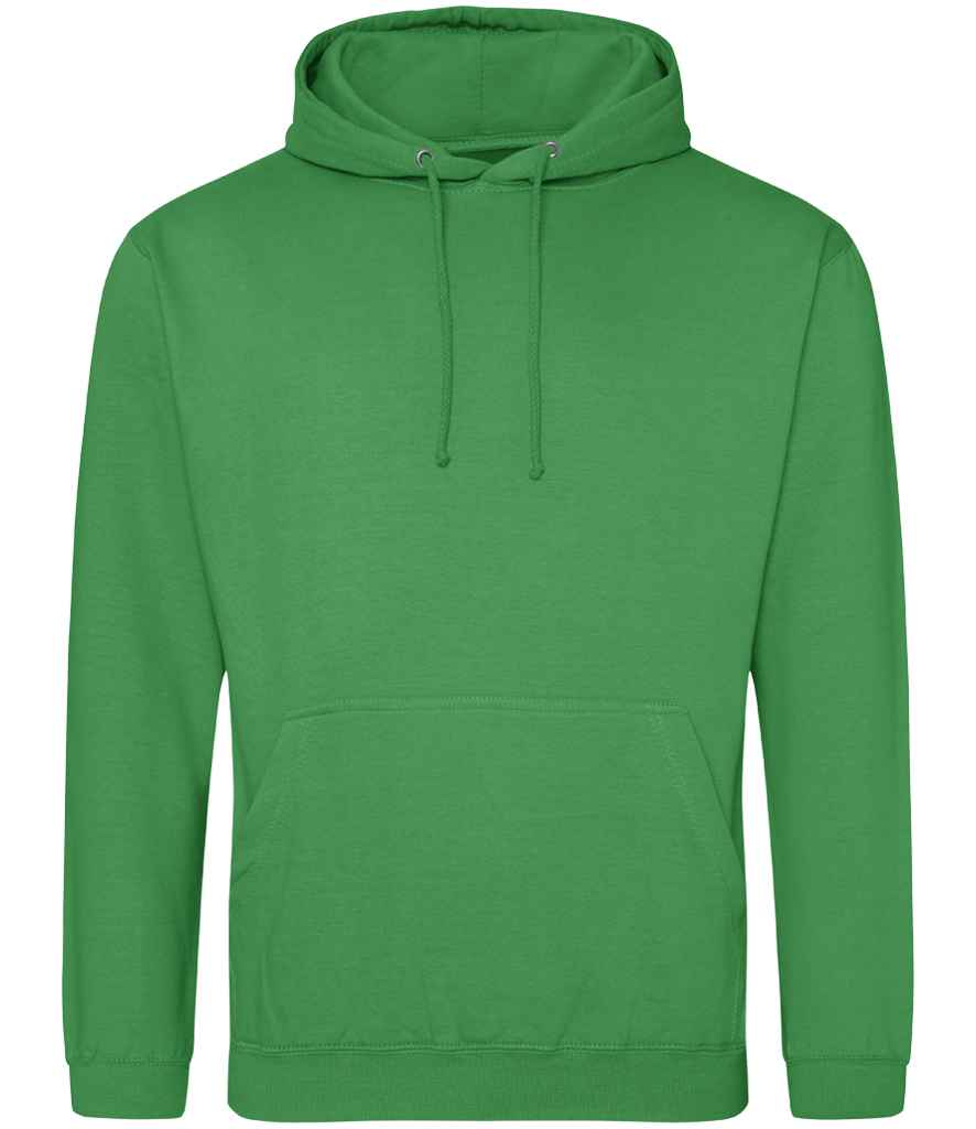 AWDis College Hoodie in Kelly Green