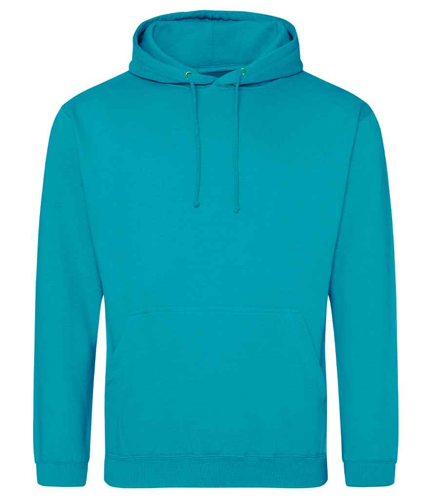 AWDis College Hoodie in Lagoon Blue