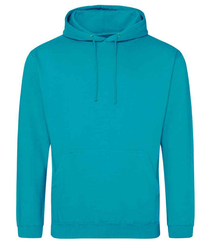AWDis College Hoodie in Lagoon Blue