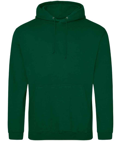 AWDis College Hoodie in Rainforest Green