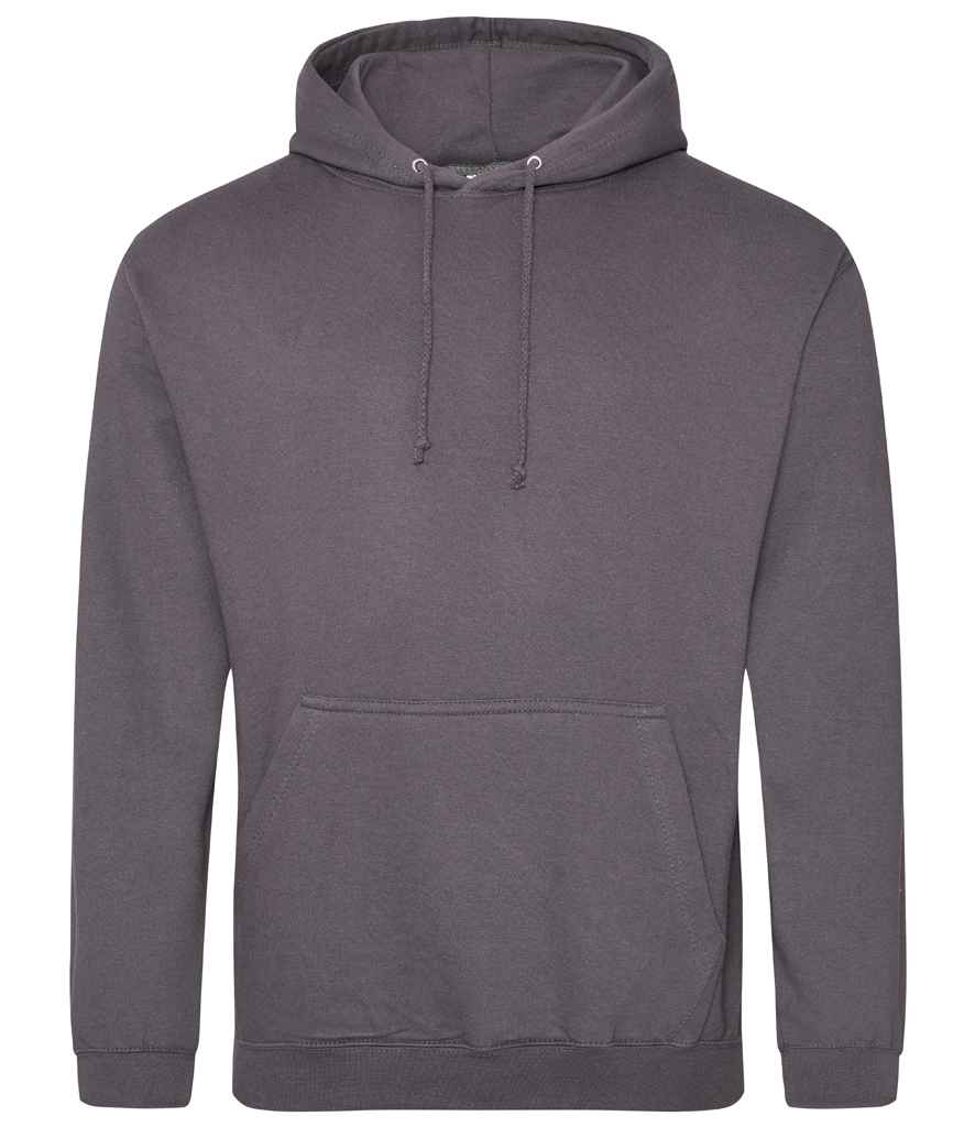 AWDis College Hoodie in Steel Grey