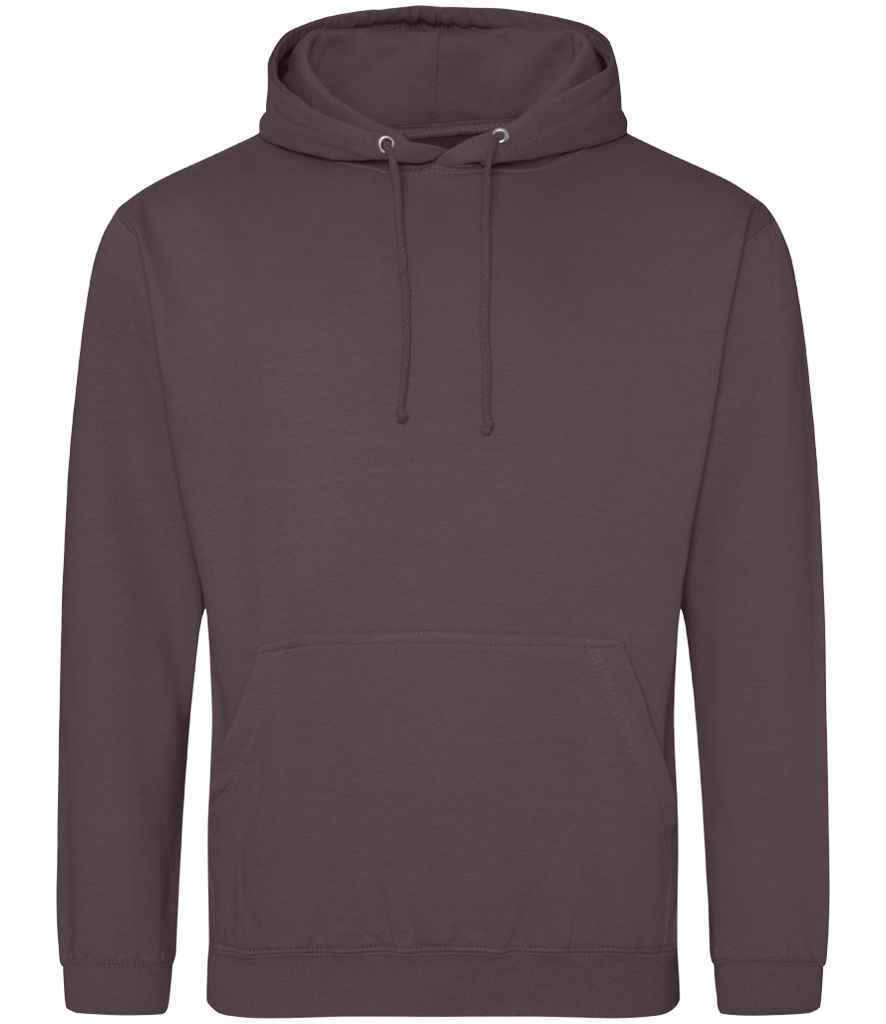 AWDis College Hoodie in Wild Mulberry