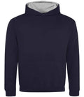 New French Navy/Heather Grey