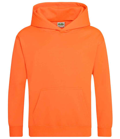 Just Hoods AWDis Kids Electric Hoodie Electric Orange