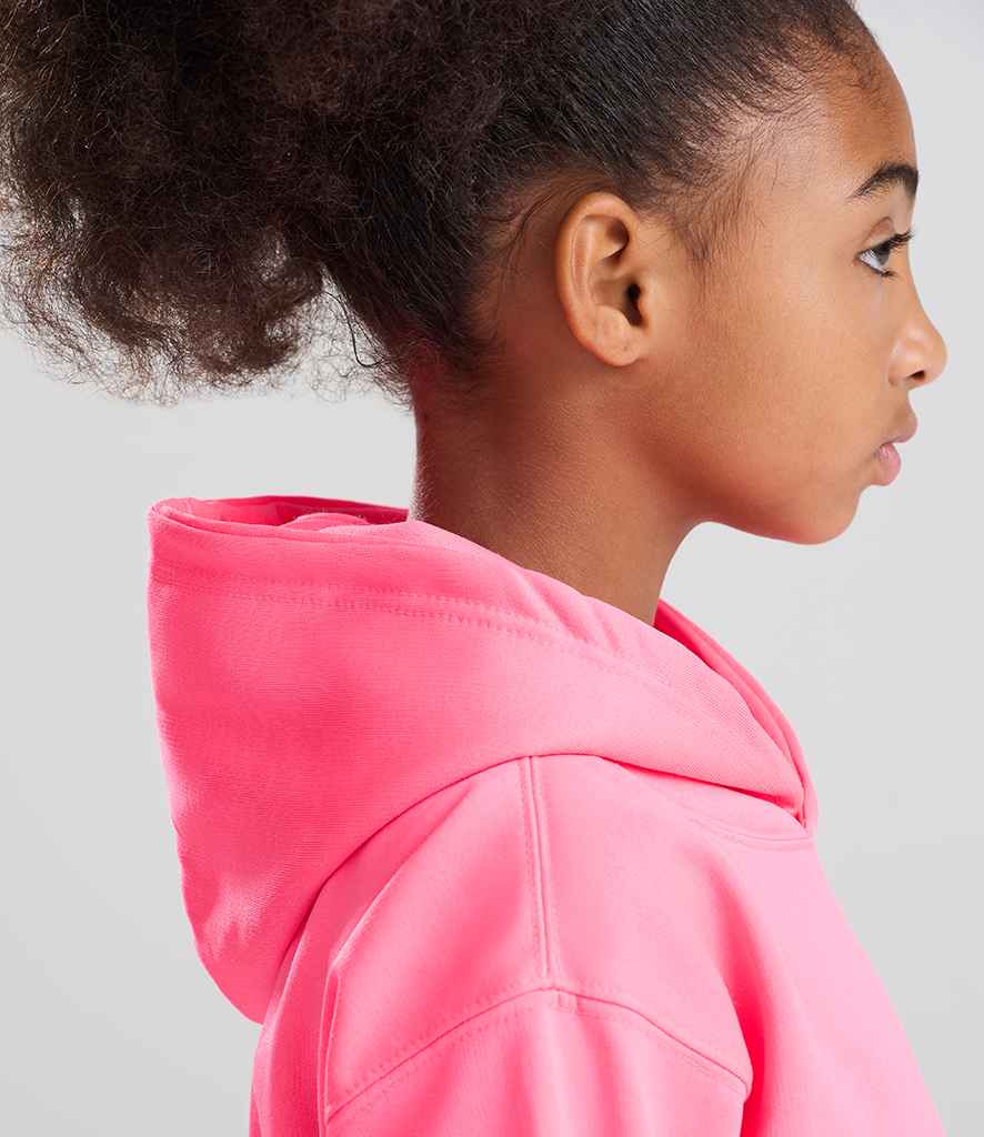 AWDis Kids Electric Hoodie - model image