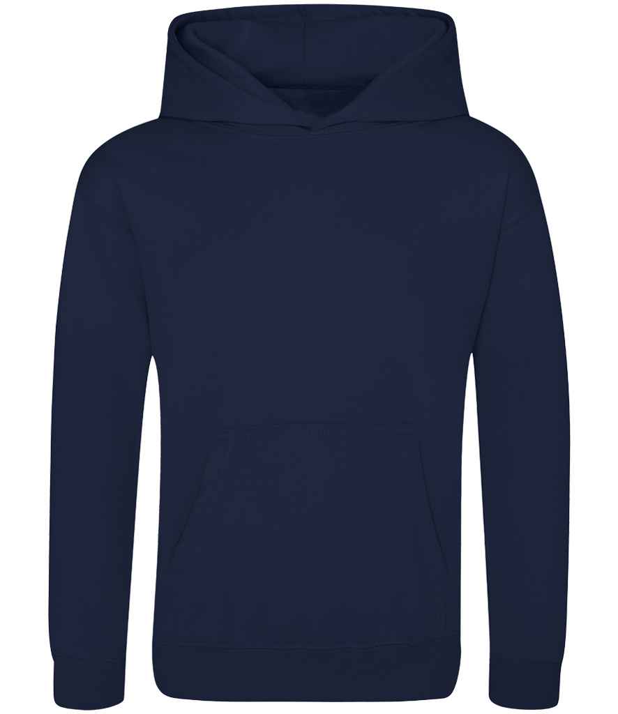 AWDis Kids Sports Polyester Hoodie in Oxford Navy