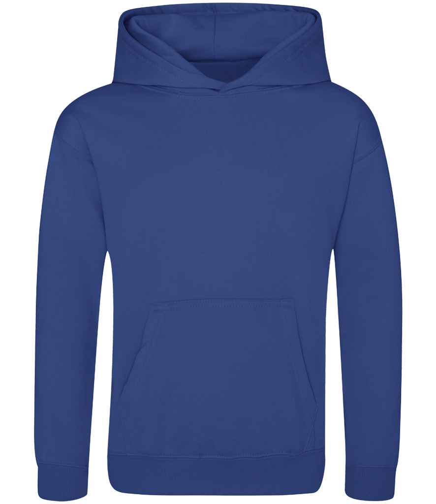 Just Hoods AWDis Kids Sports Polyester Hoodie Royal Blue