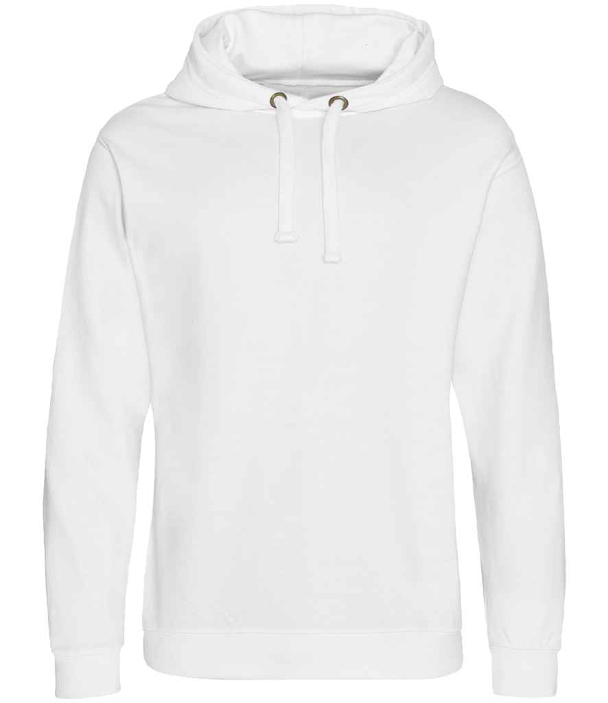 Just Hoods AWDis Epic Print Hoodie Arctic White