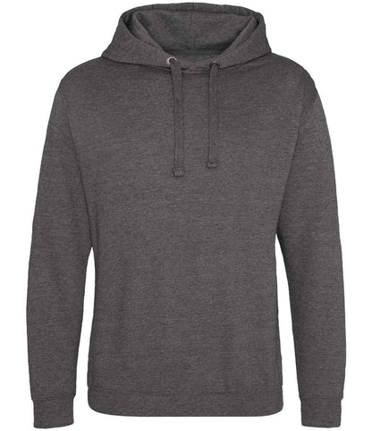 Just Hoods AWDis Epic Print Hoodie Charcoal