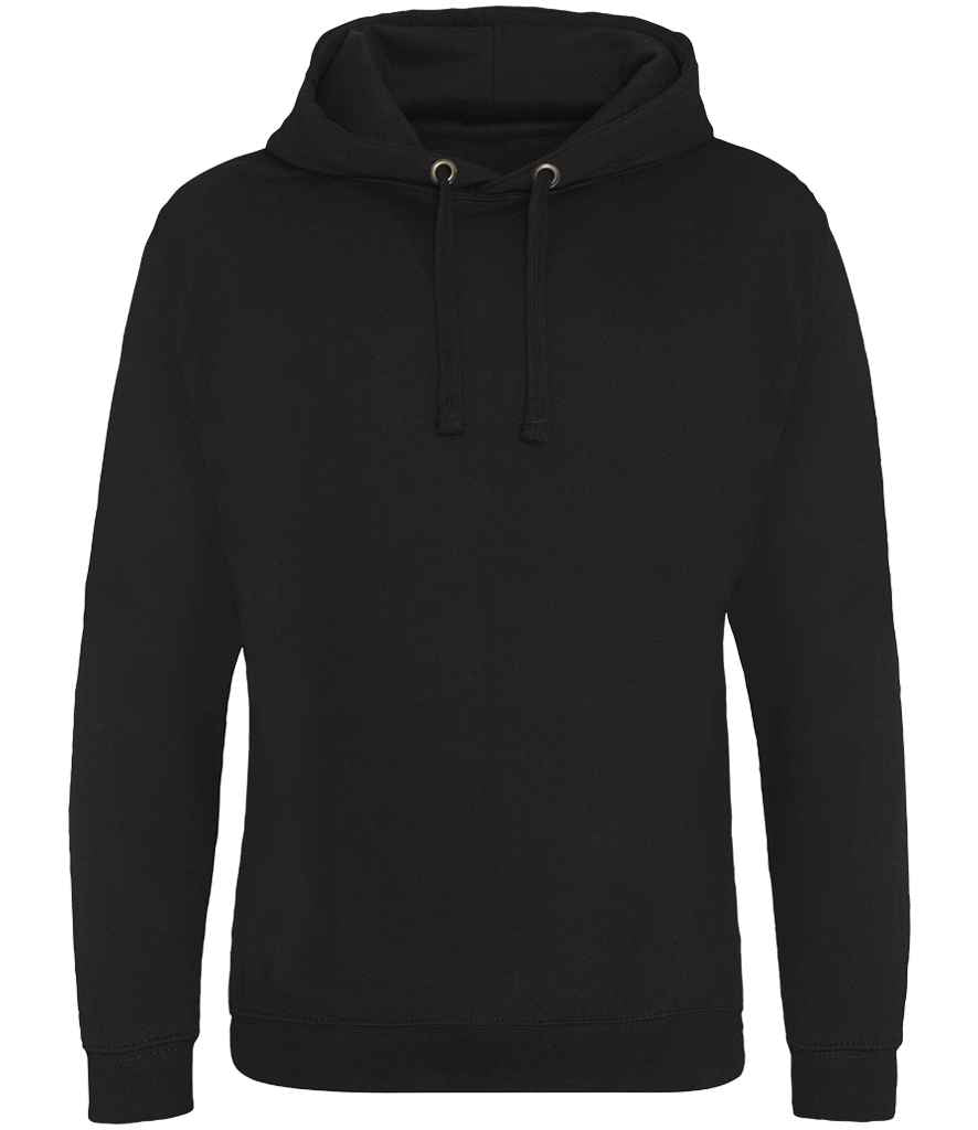 AWDis Epic Print Hoodie in Jet Black