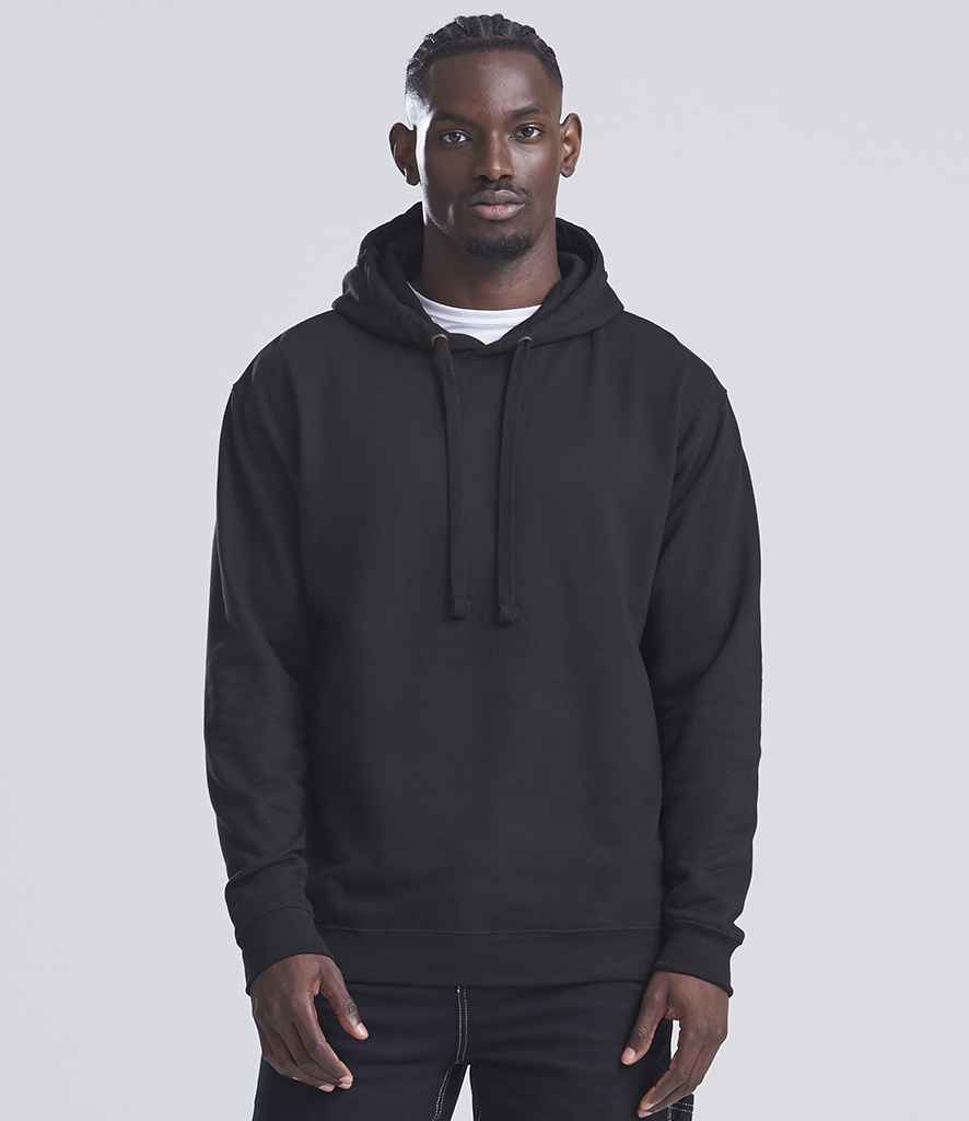 Just Hoods AWDis Epic Print Hoodie Jet Black