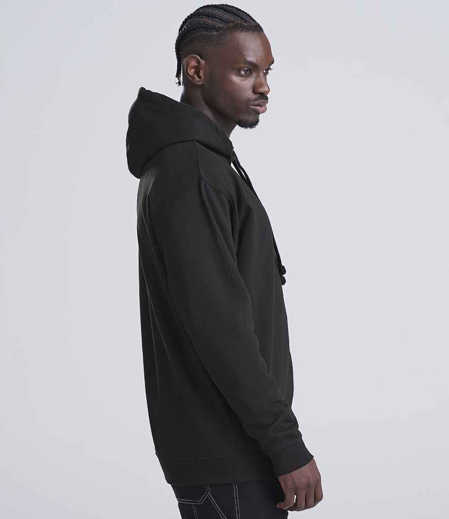 Just Hoods AWDis Epic Print Hoodie Jet Black