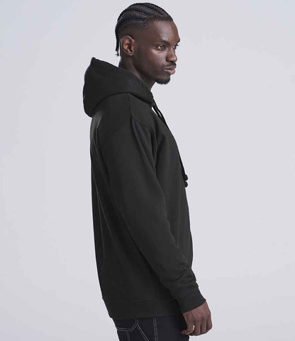 Just Hoods AWDis Epic Print Hoodie Jet Black