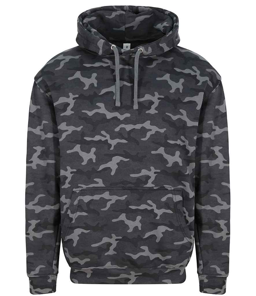 Just Hoods AWDis Camo Hoodie Black Camo