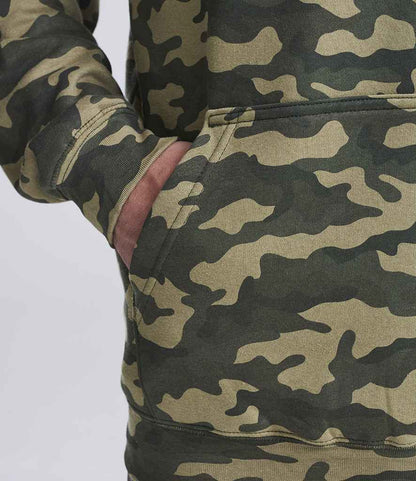 AWDis Camo Hoodie - model image
