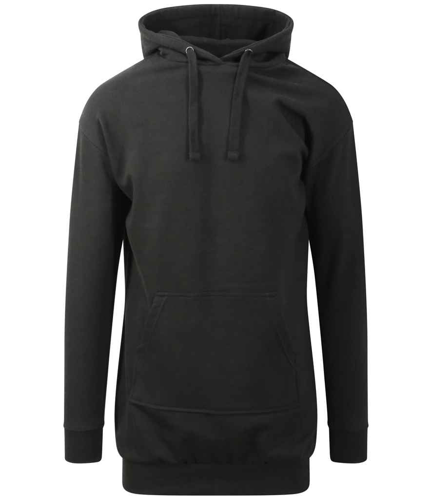 Just Hoods AWDis Ladies Hoodie Dress Jet Black