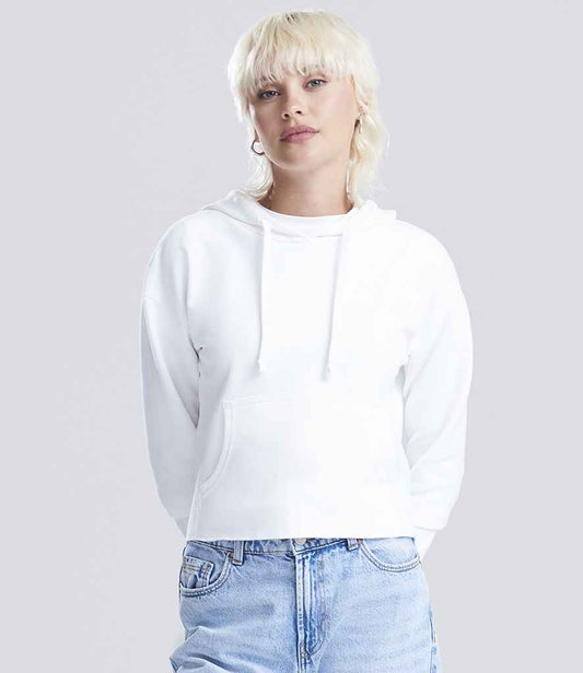 Just Hoods AWDis Ladies Cropped Hoodie