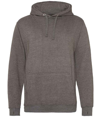 Just Hoods AWDis Street Hoodie Charcoal