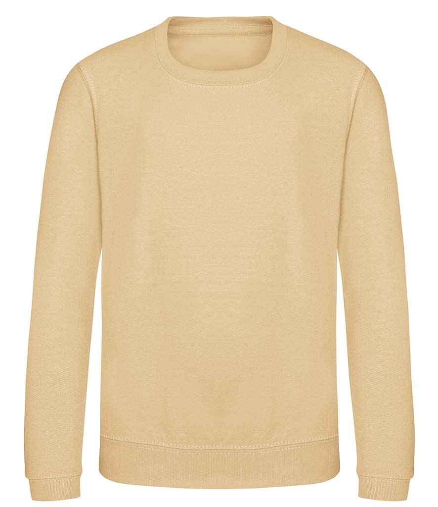Just Hoods AWDis Kids Sweatshirt Desert Sand