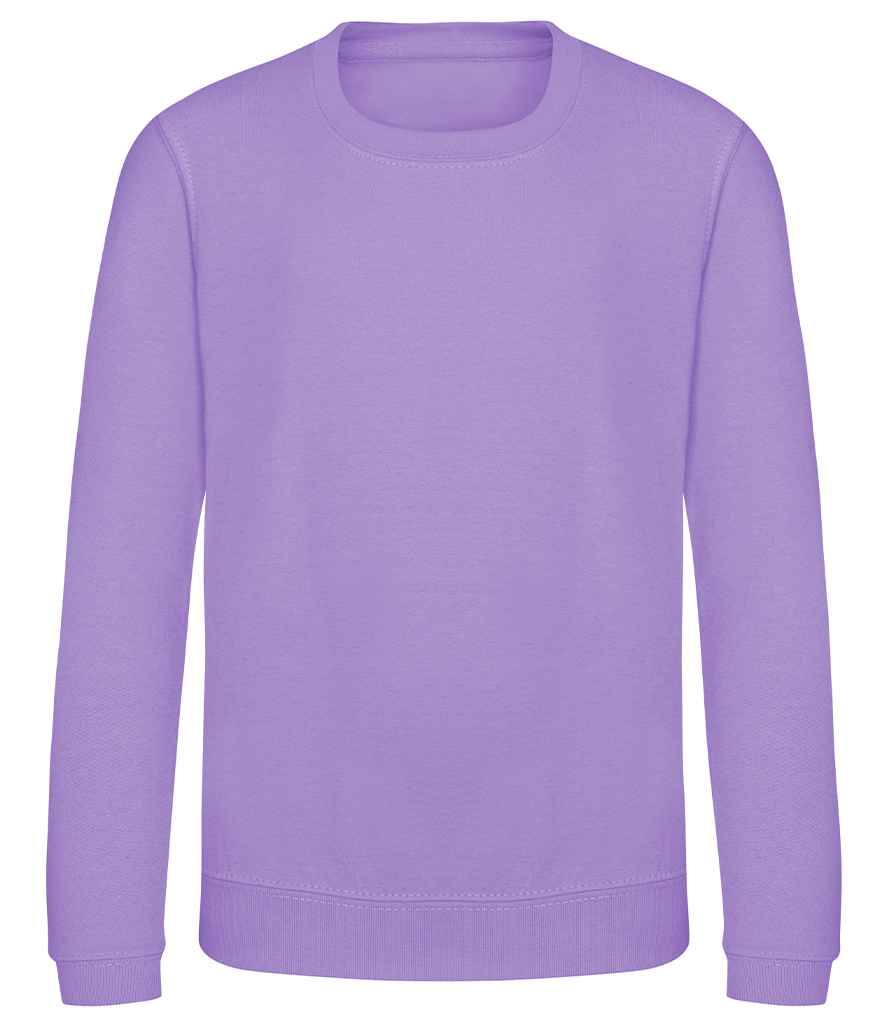 Just Hoods AWDis Kids Sweatshirt Digital Lavender