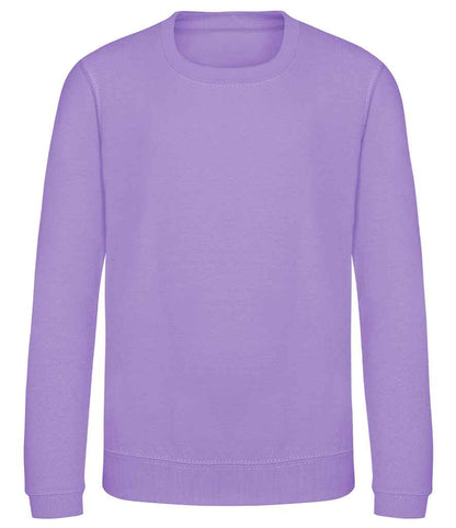 Just Hoods AWDis Kids Sweatshirt Digital Lavender
