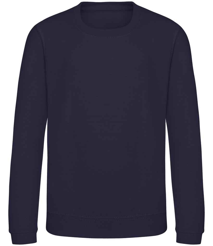 Just Hoods AWDis Kids Sweatshirt New French Navy