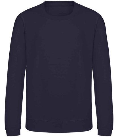Just Hoods AWDis Kids Sweatshirt New French Navy