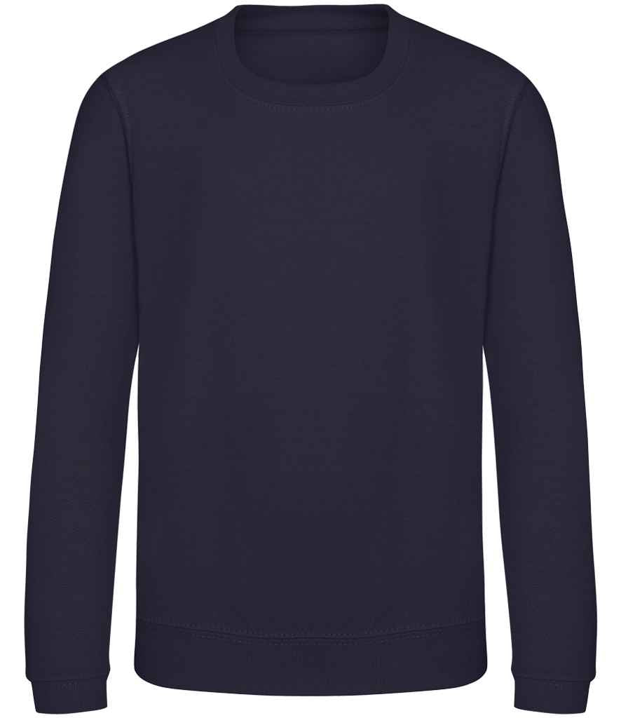 Just Hoods AWDis Kids Sweatshirt Oxford Navy