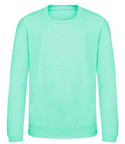 Just Hoods AWDis Kids Sweatshirt Peppermint